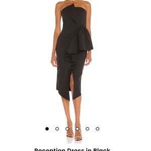 ELLIATT revolve black midi dress size small